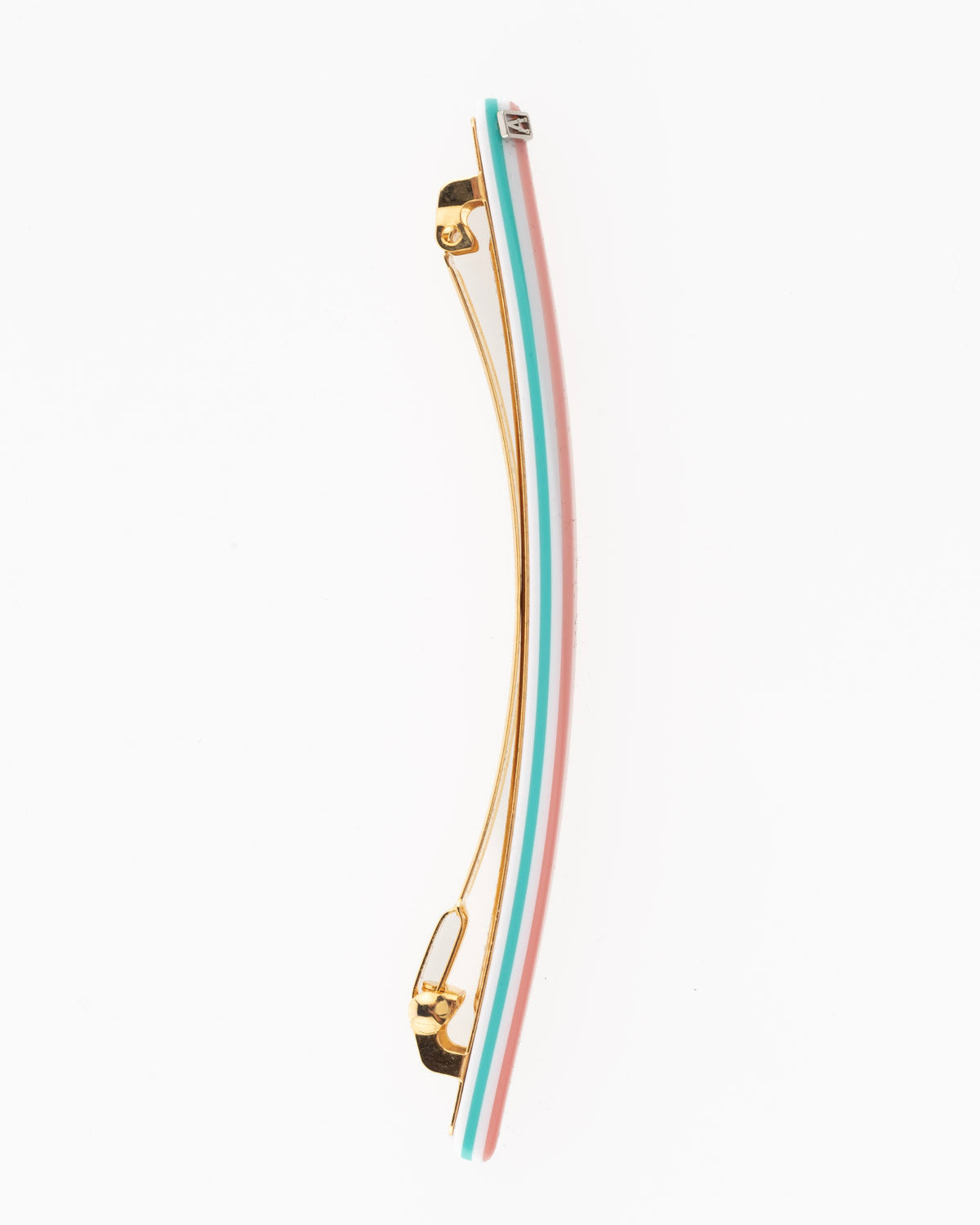 Thin Stripes Acetate Barrette
