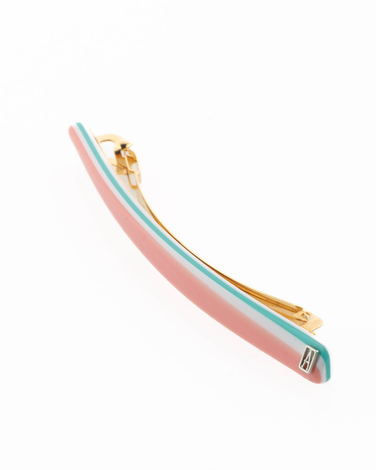 Thin Stripes Acetate Barrette