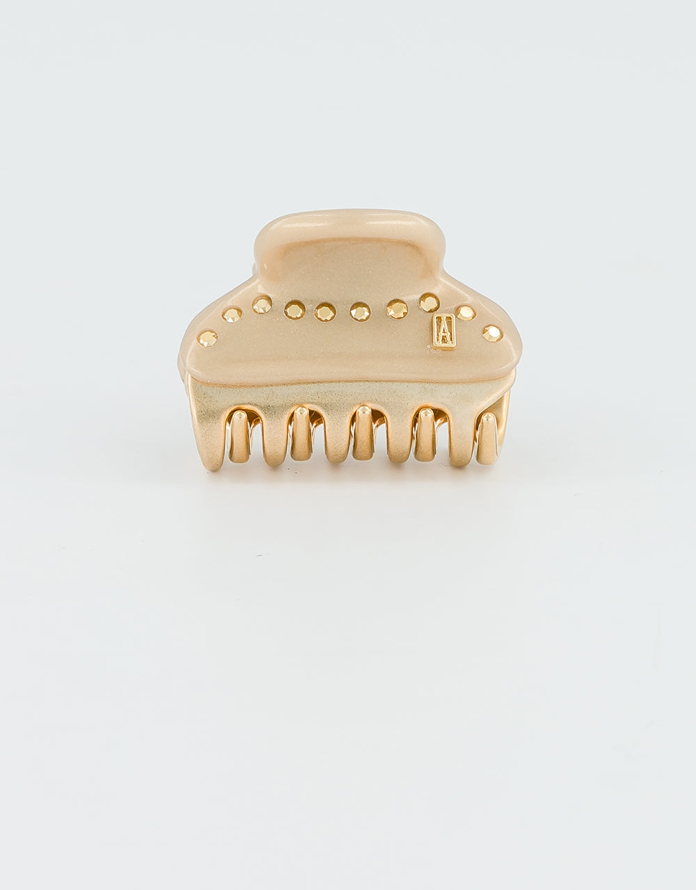 Vendome Gold and Crystals Small Hair Clip