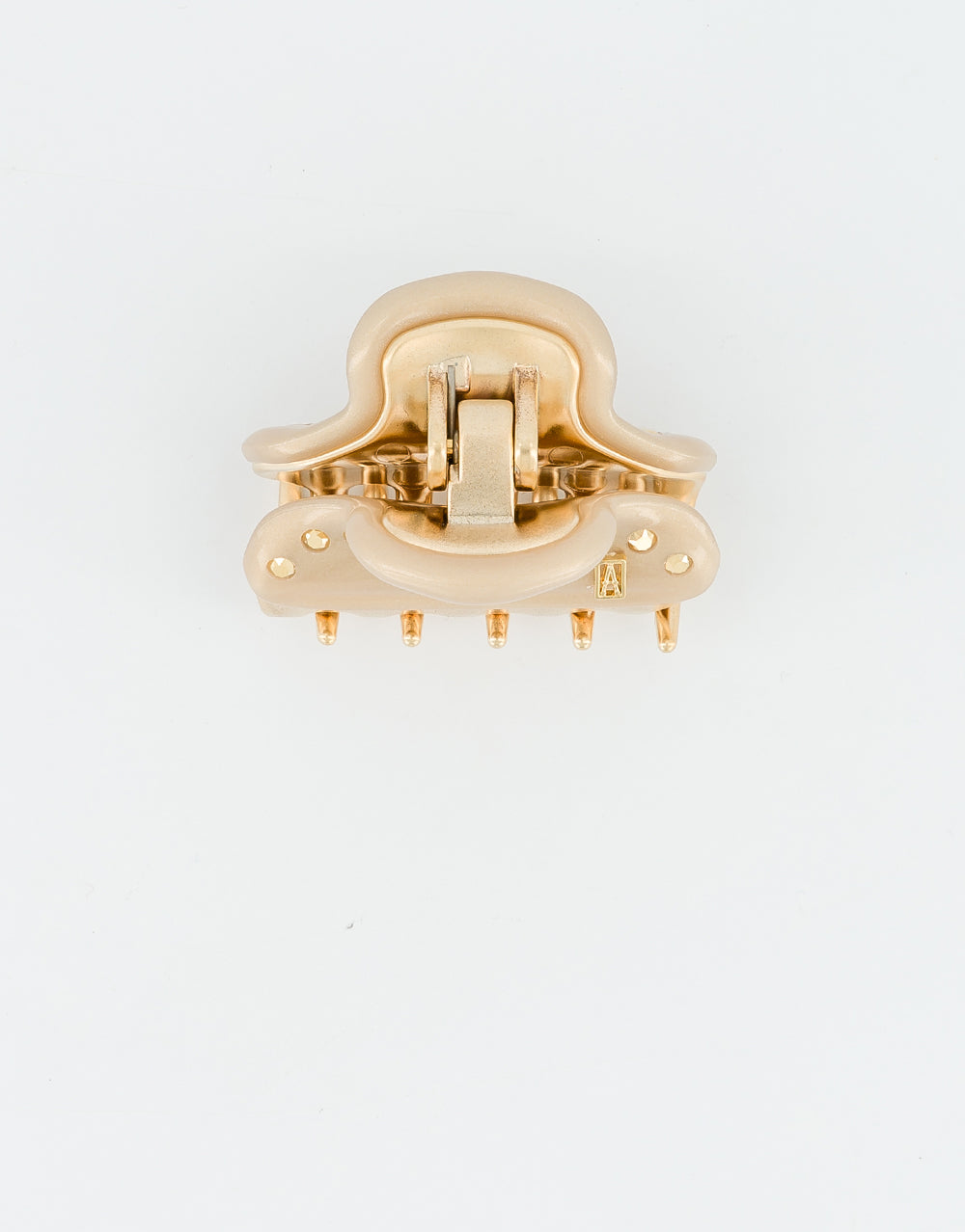 Vendome Gold and Crystals Small Hair Clip