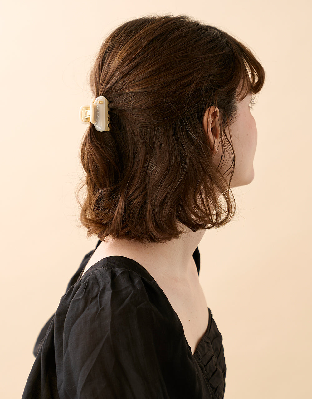 Swarovski Crystal and Acetate Hair Clip