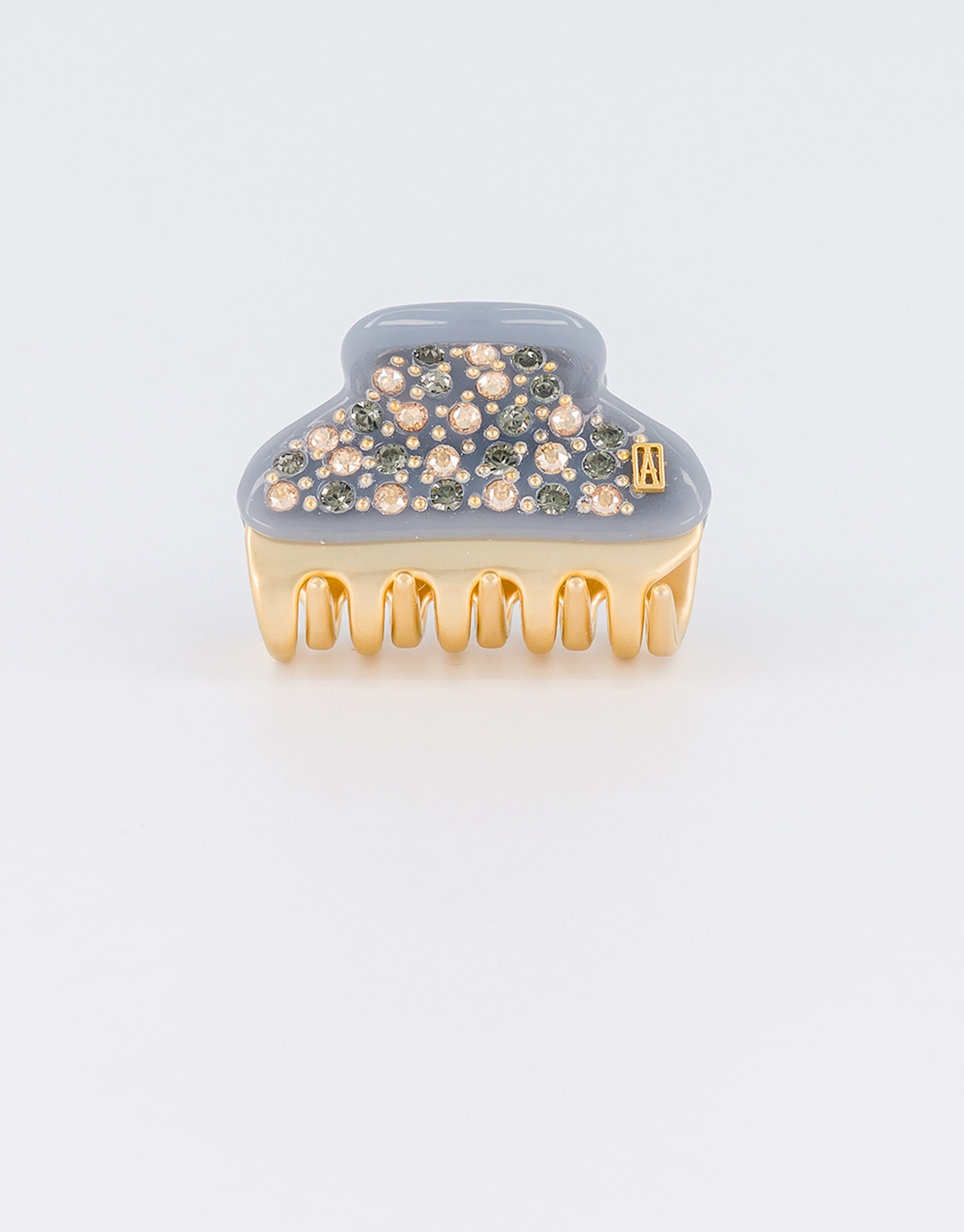 Vendome Small Crystal Hair Claw Clip