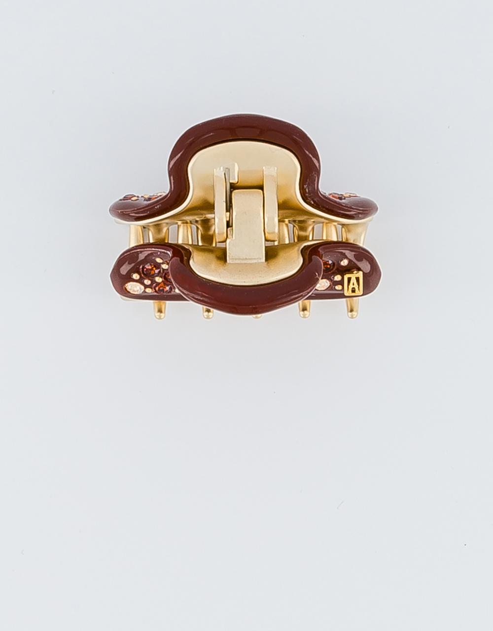 Vendome Small Crystal Hair Claw Clip