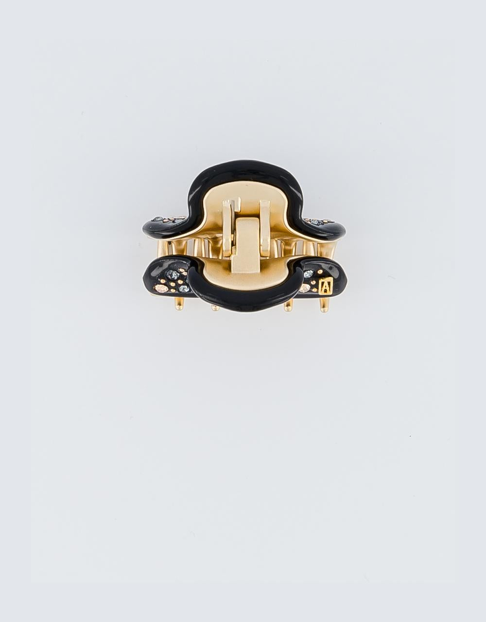 Vendome Small Crystal Hair Claw Clip