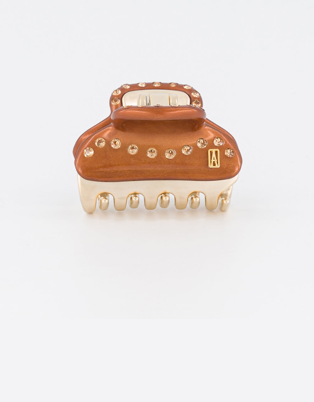 Vendome Small Swarovski Crystal Jaw Hair Clip