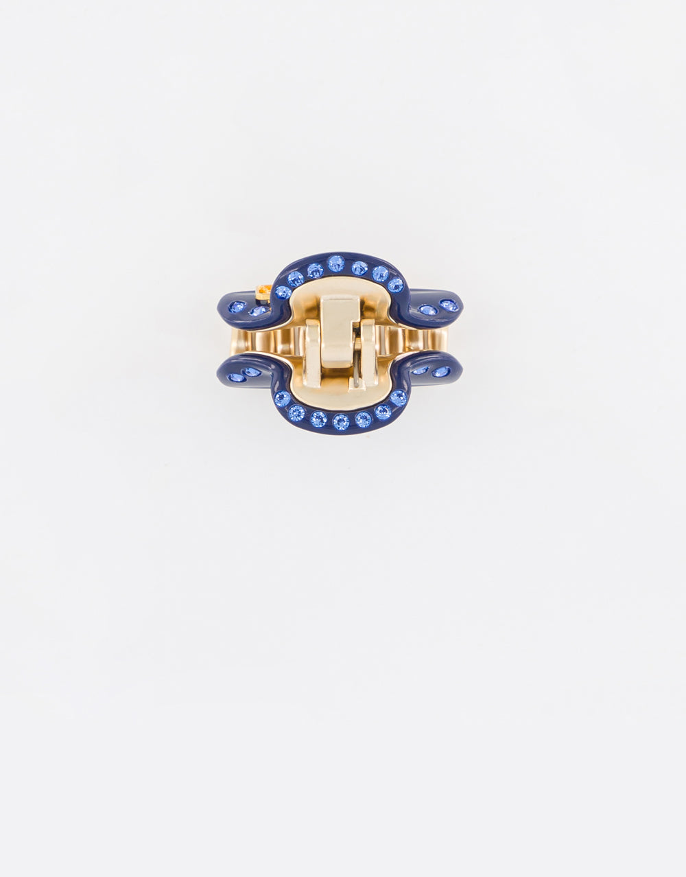 Small Crystal Vendome Hair Claw Clip Set of 4