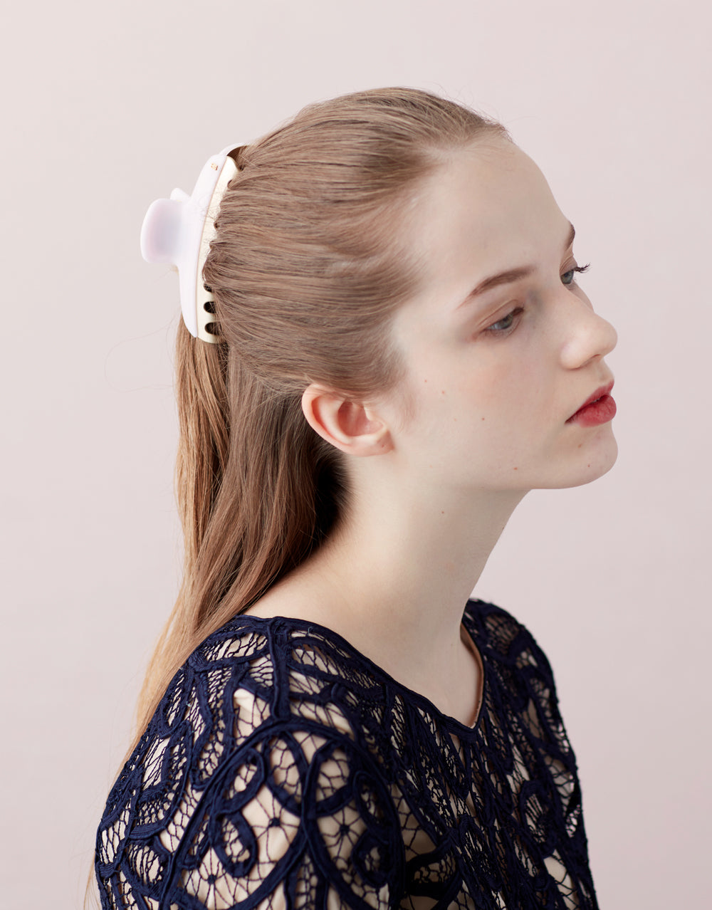 ALEXANDRE DE PARIS Large Vendome Hair Claw Clip