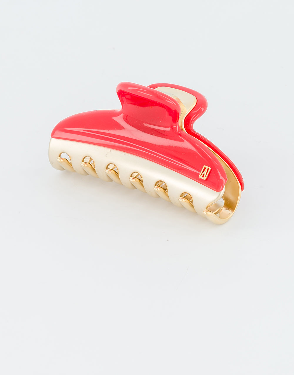 Vendome Medium Red Hair Claw Clip