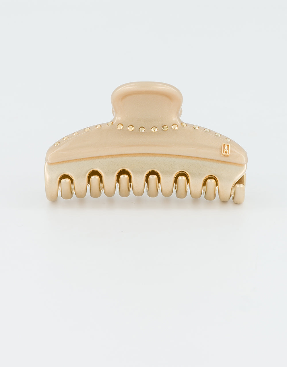 Vendome Gold and Crystals Medium Hair Clip