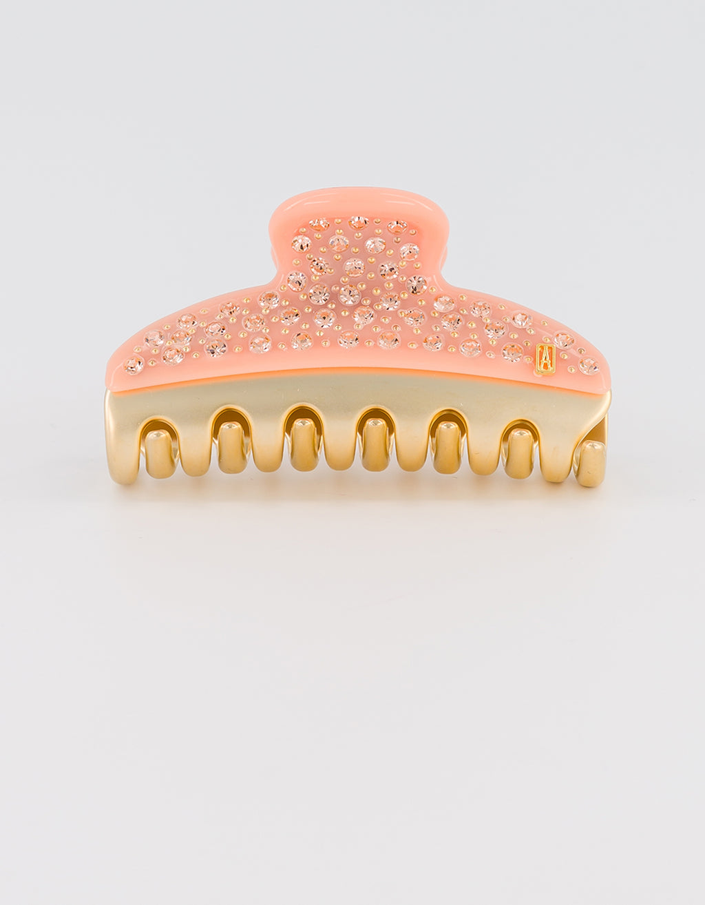 Vendome Pink Swarovski Strass Hair Claw Clip