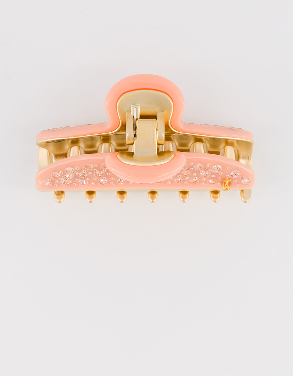 Vendome Pink Swarovski Strass Hair Claw Clip