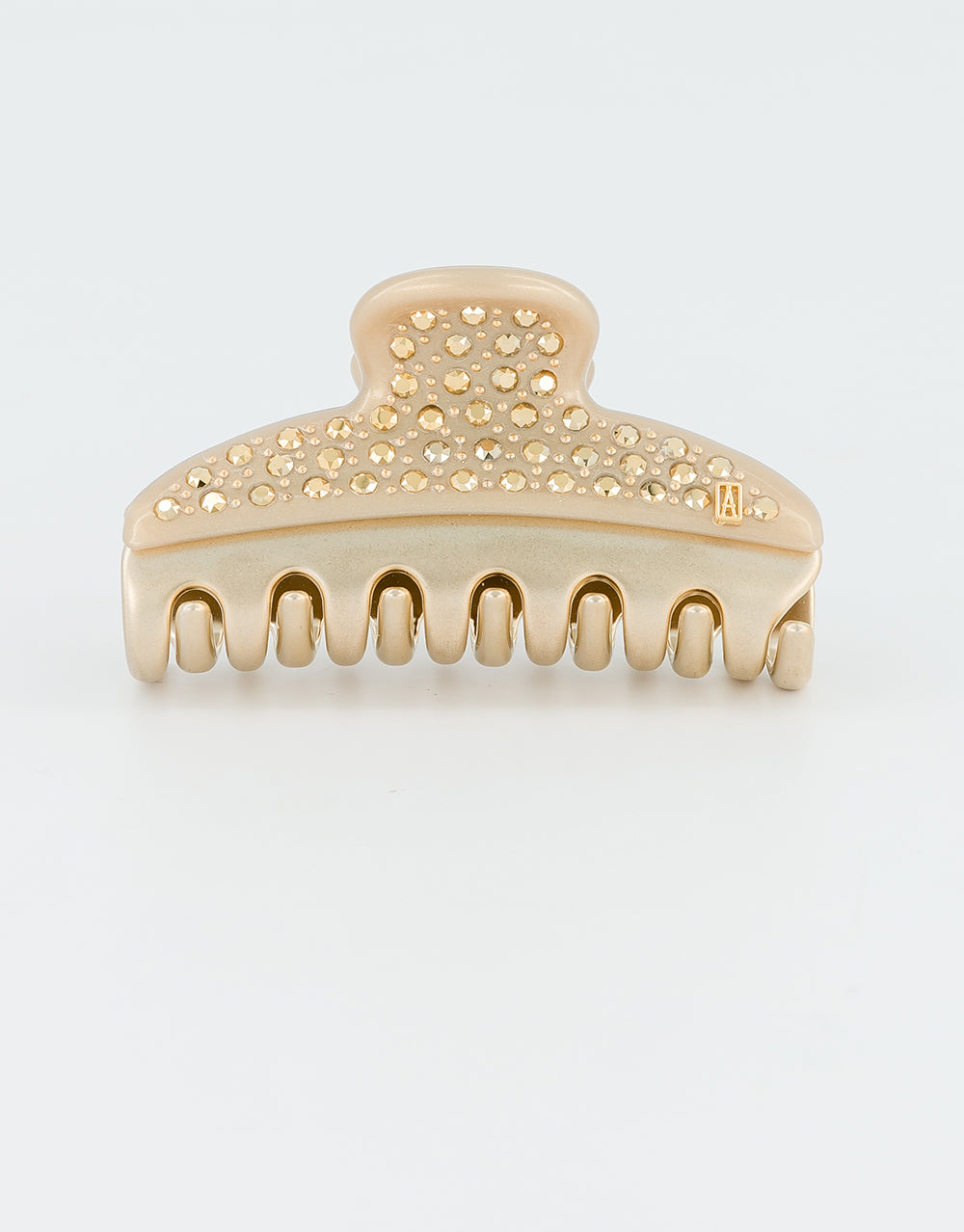 Vendome Gold and Crystals Medium Hair Clip