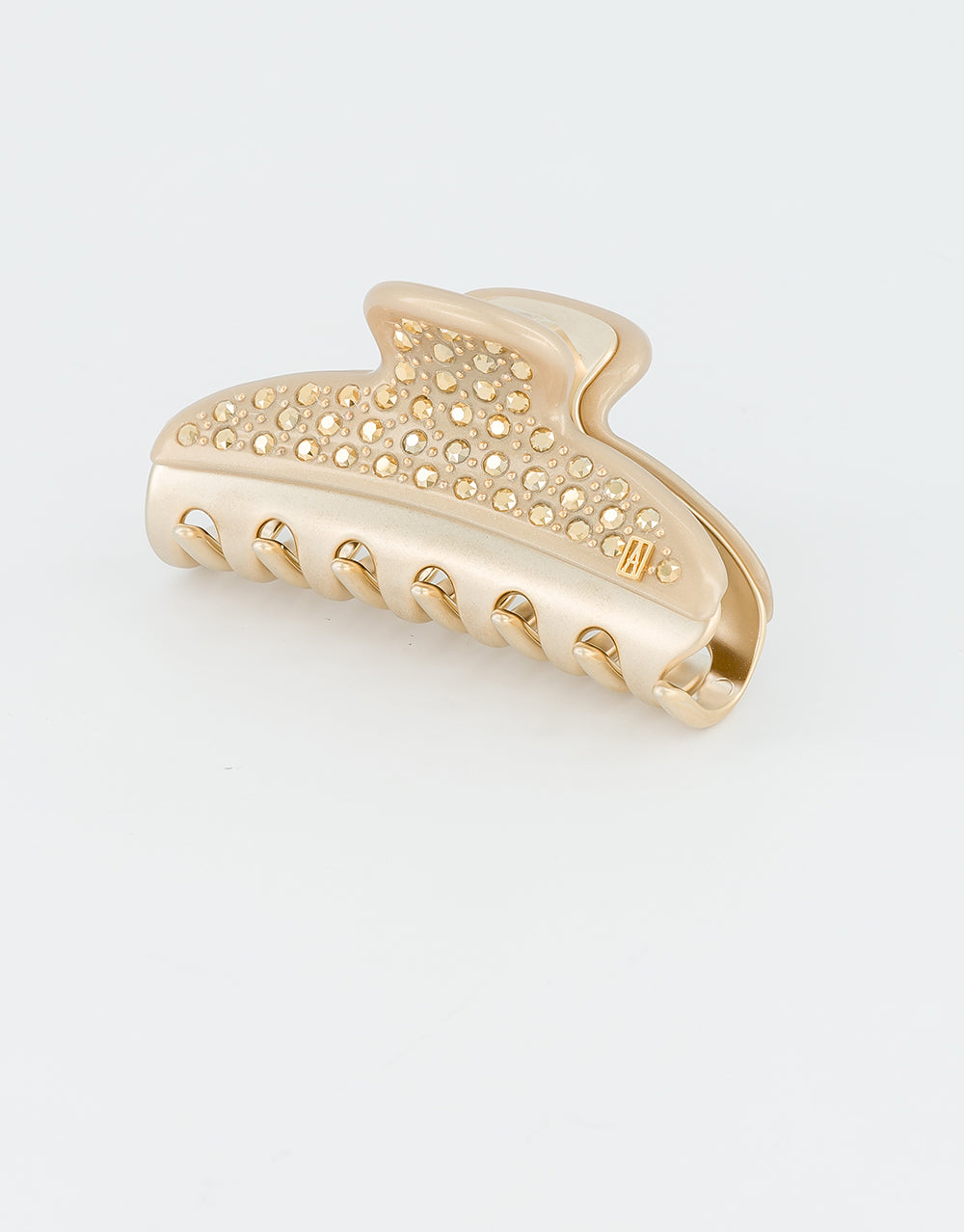 Vendome Gold and Crystals Medium Hair Clip