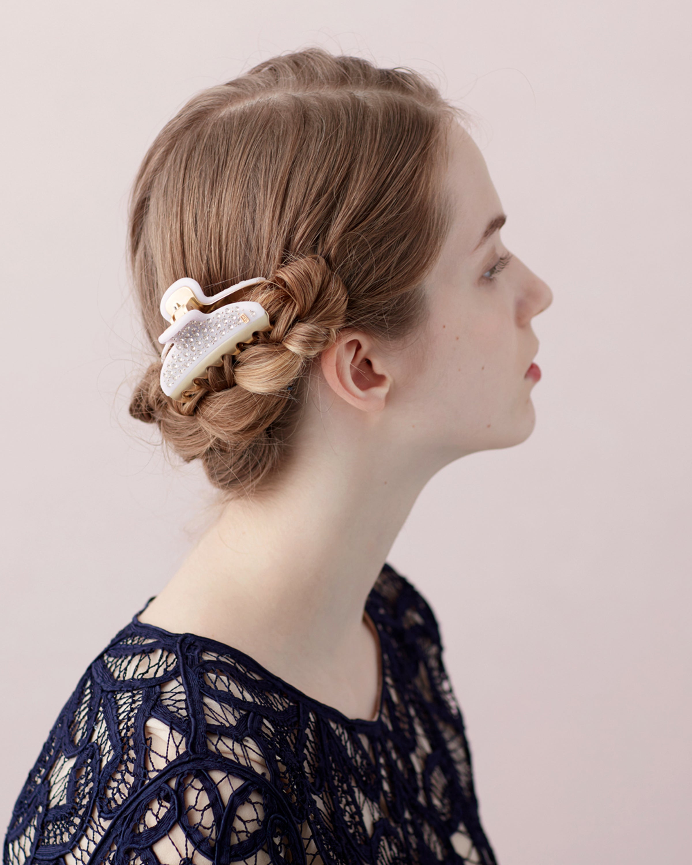 Vendome strass hair clip