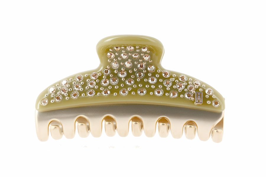 Vendome medium almond strass hair claw clip
