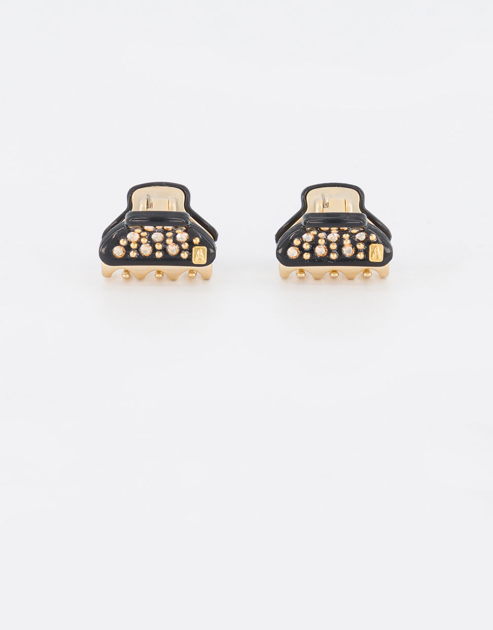 Vendome micro hair clip pair