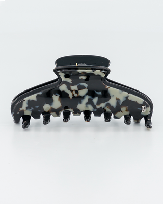 Camouflage large acetate hair clip