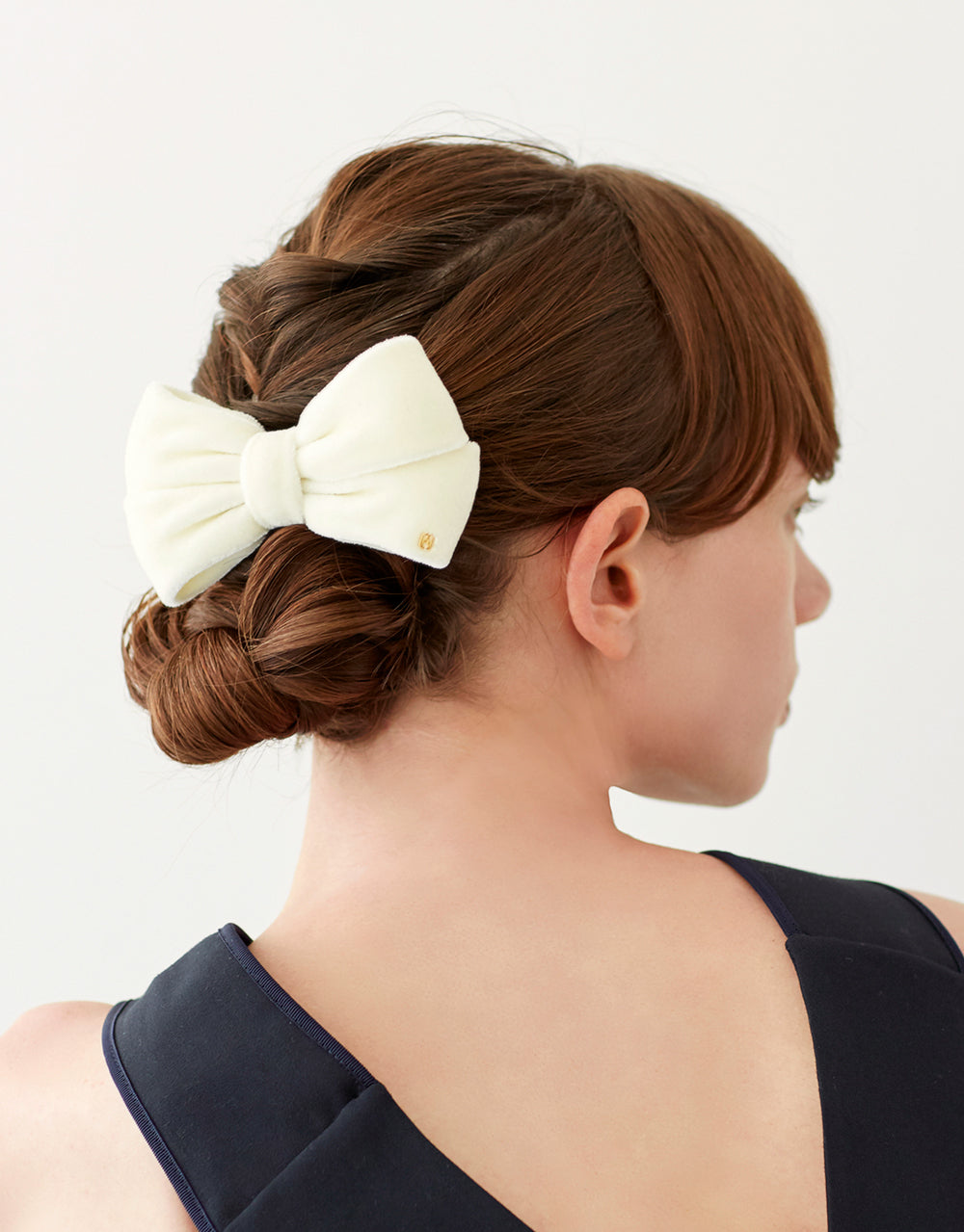 Juliette Velvet Bow Barrette