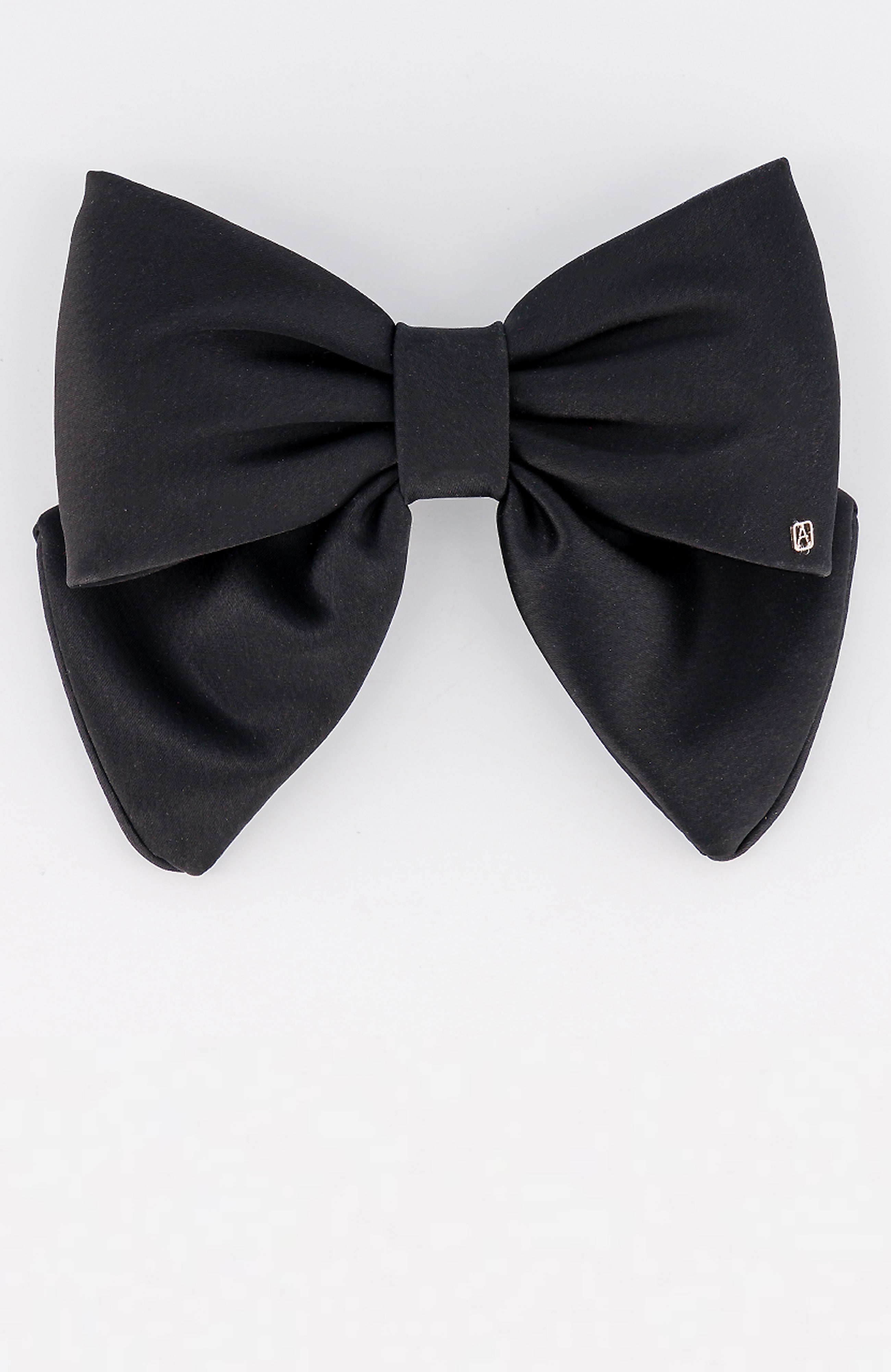 Perrine silk bow barette