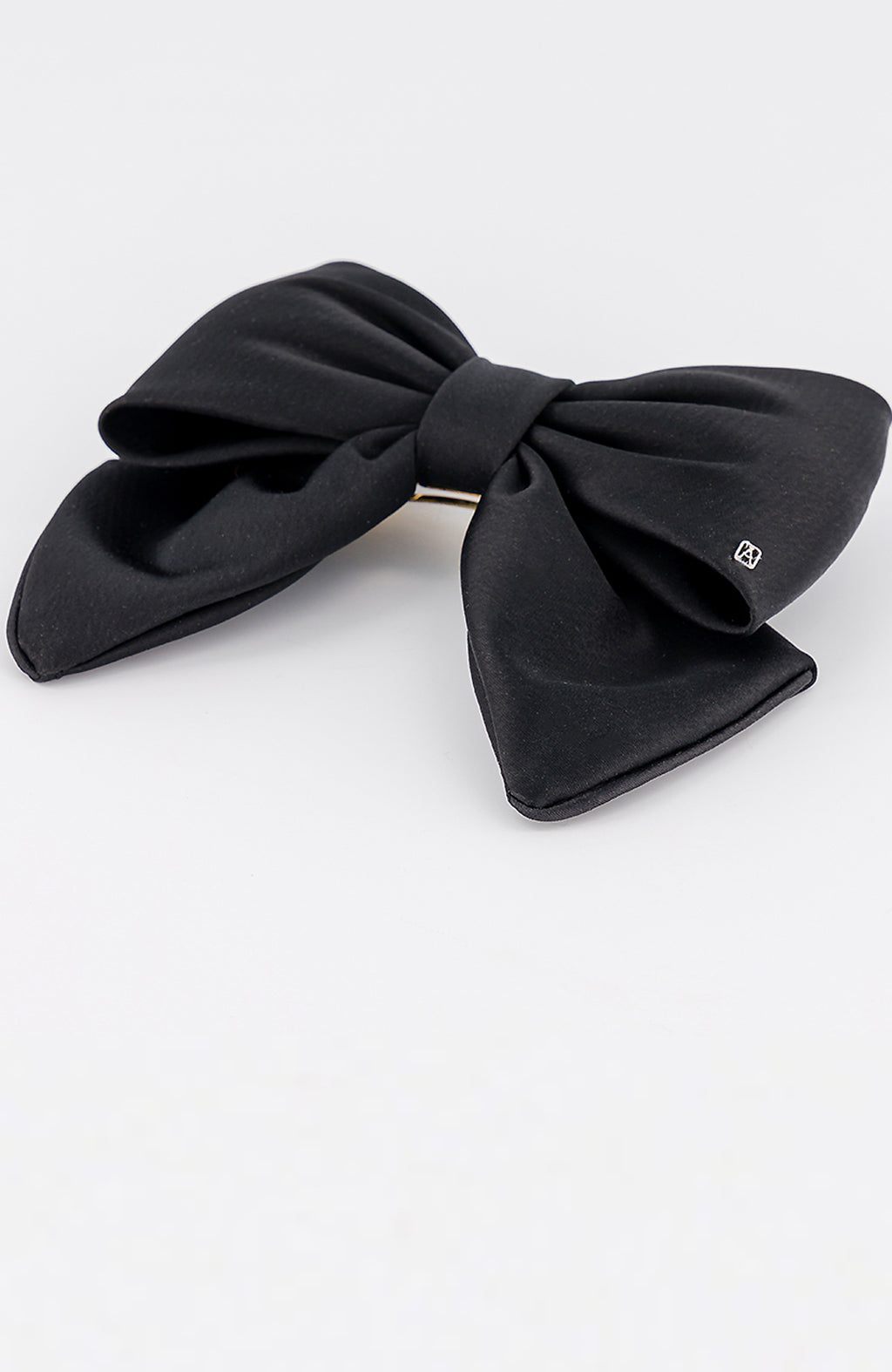Perrine silk bow barette