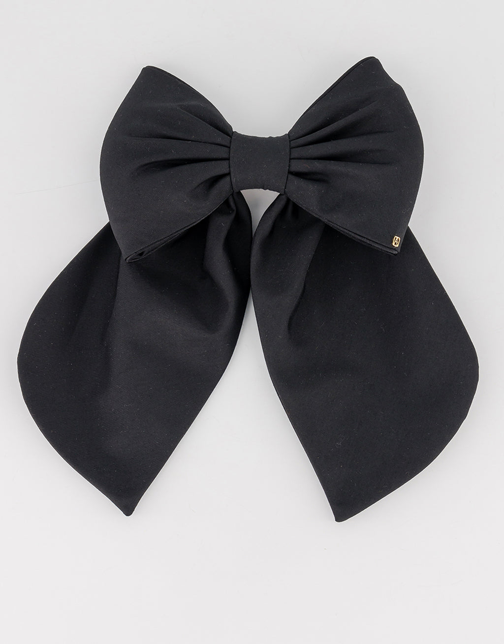 Oversize Silk Bow Barrette