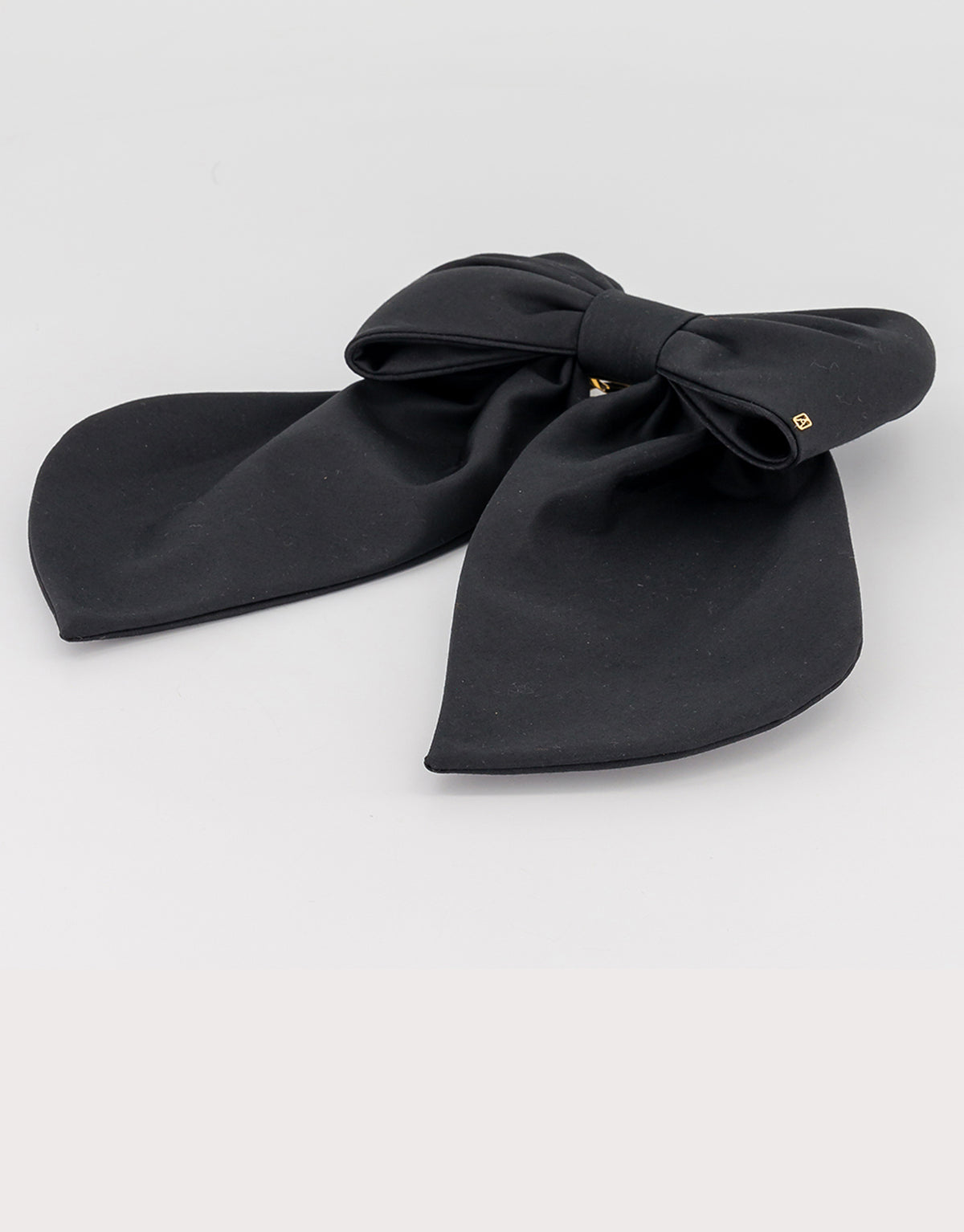 Oversize Silk Bow Barrette