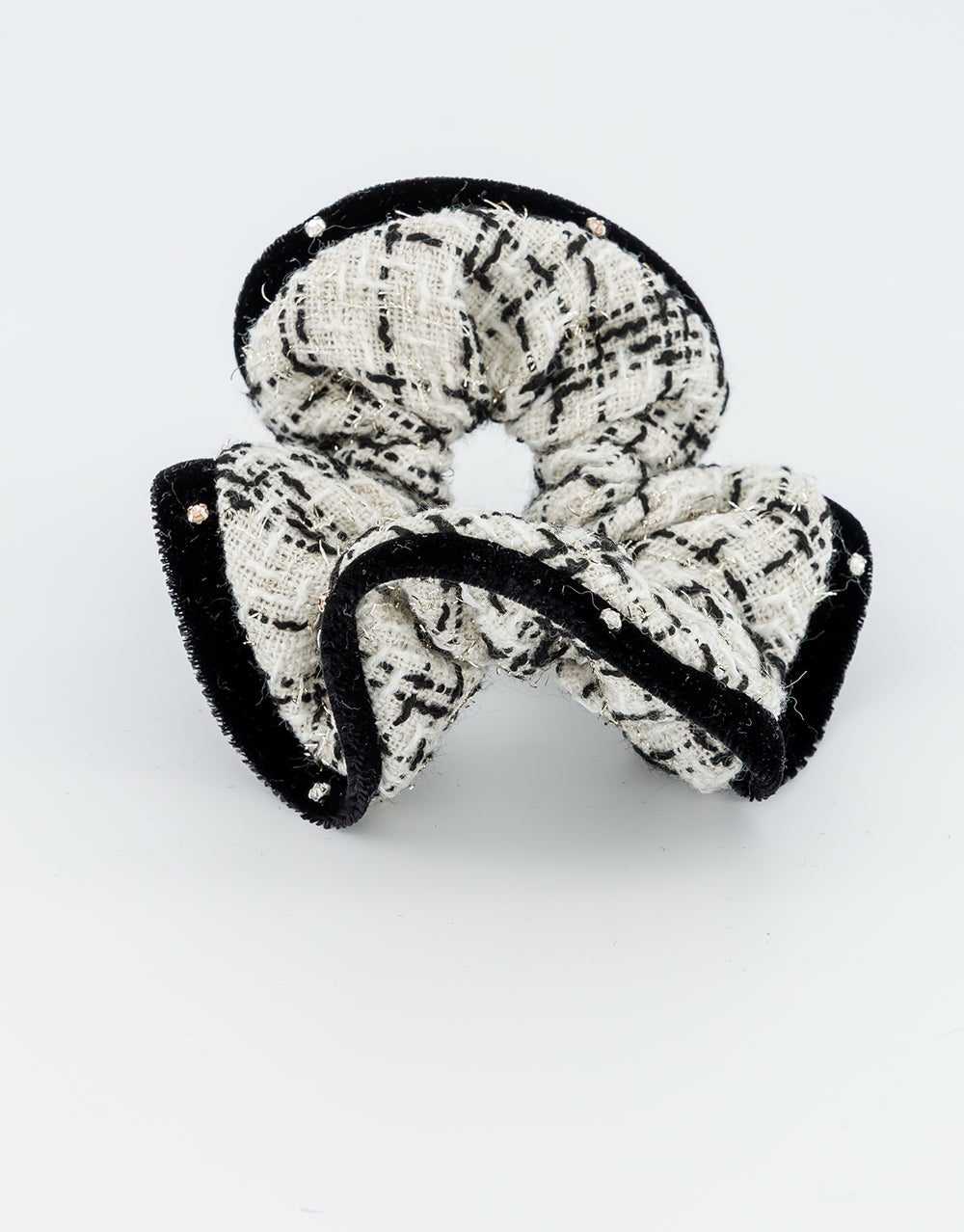 Serenade Velvet and Crystals Scrunchie