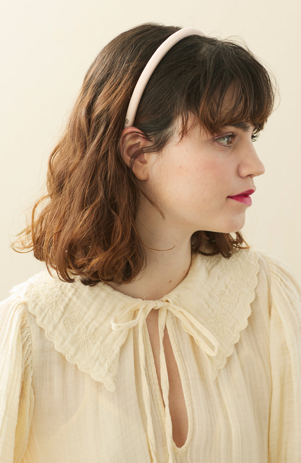 Rose Silk Headband