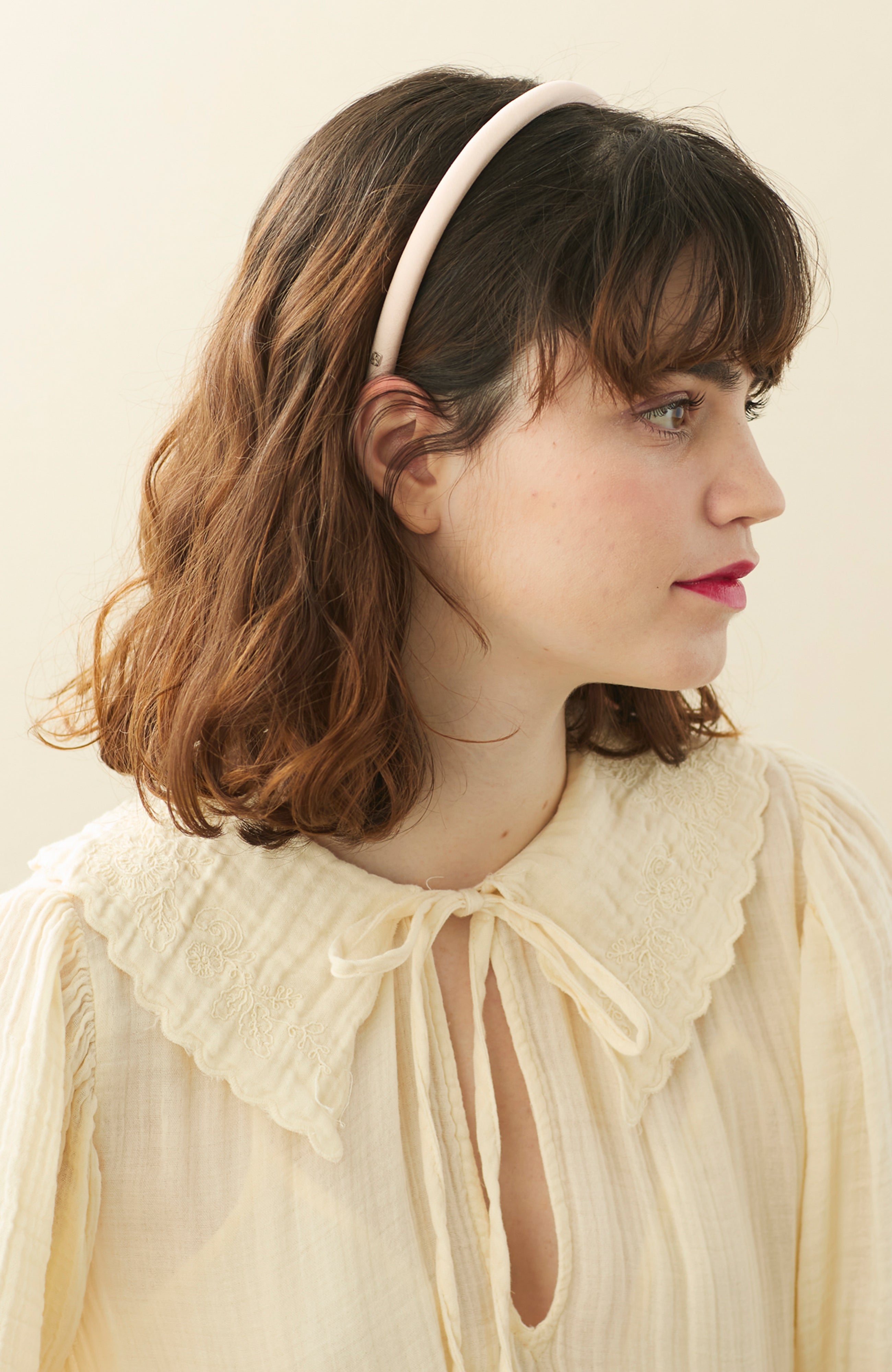 Rose Silk Headband