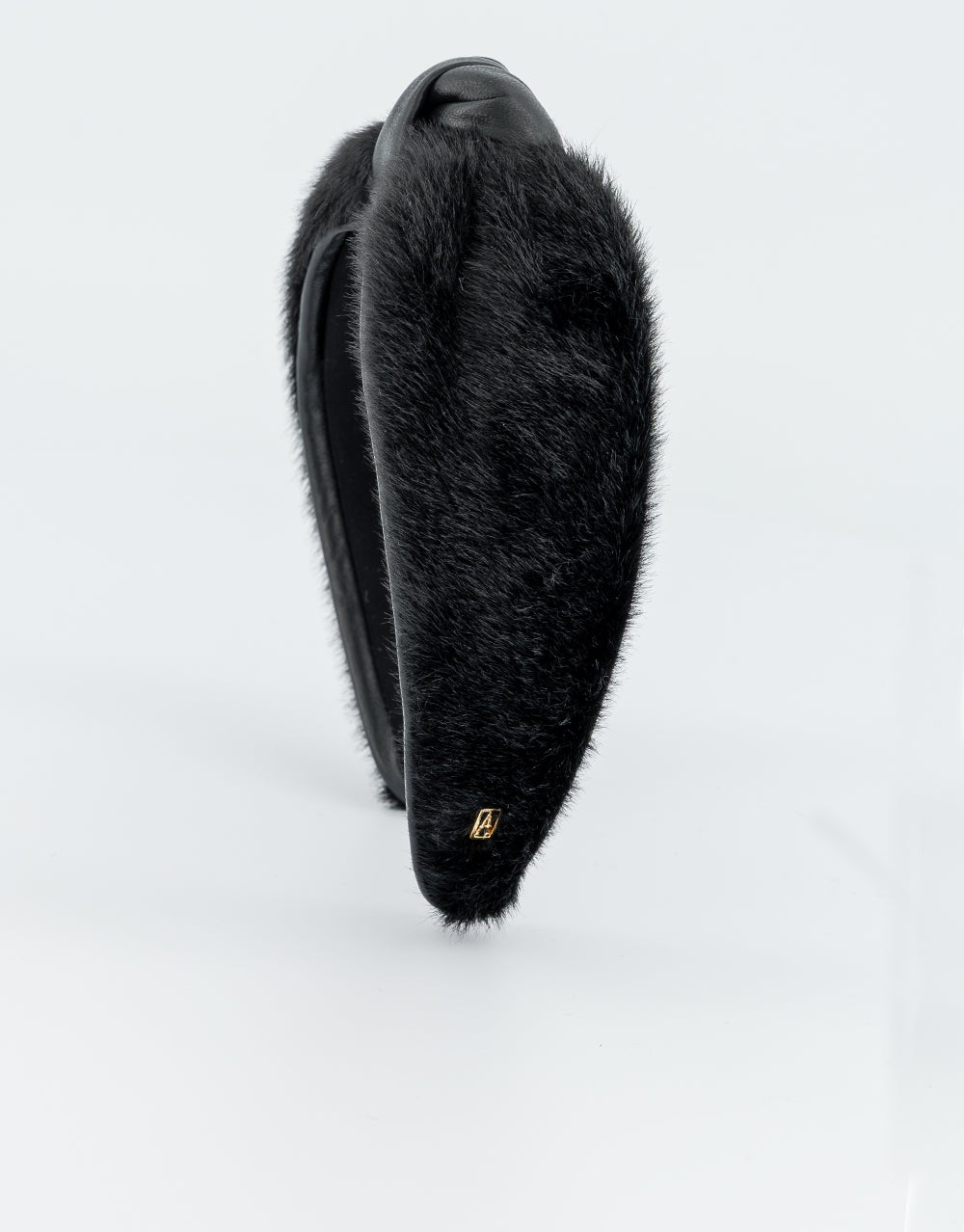 Blizzard Faux Fur and Leather Headband