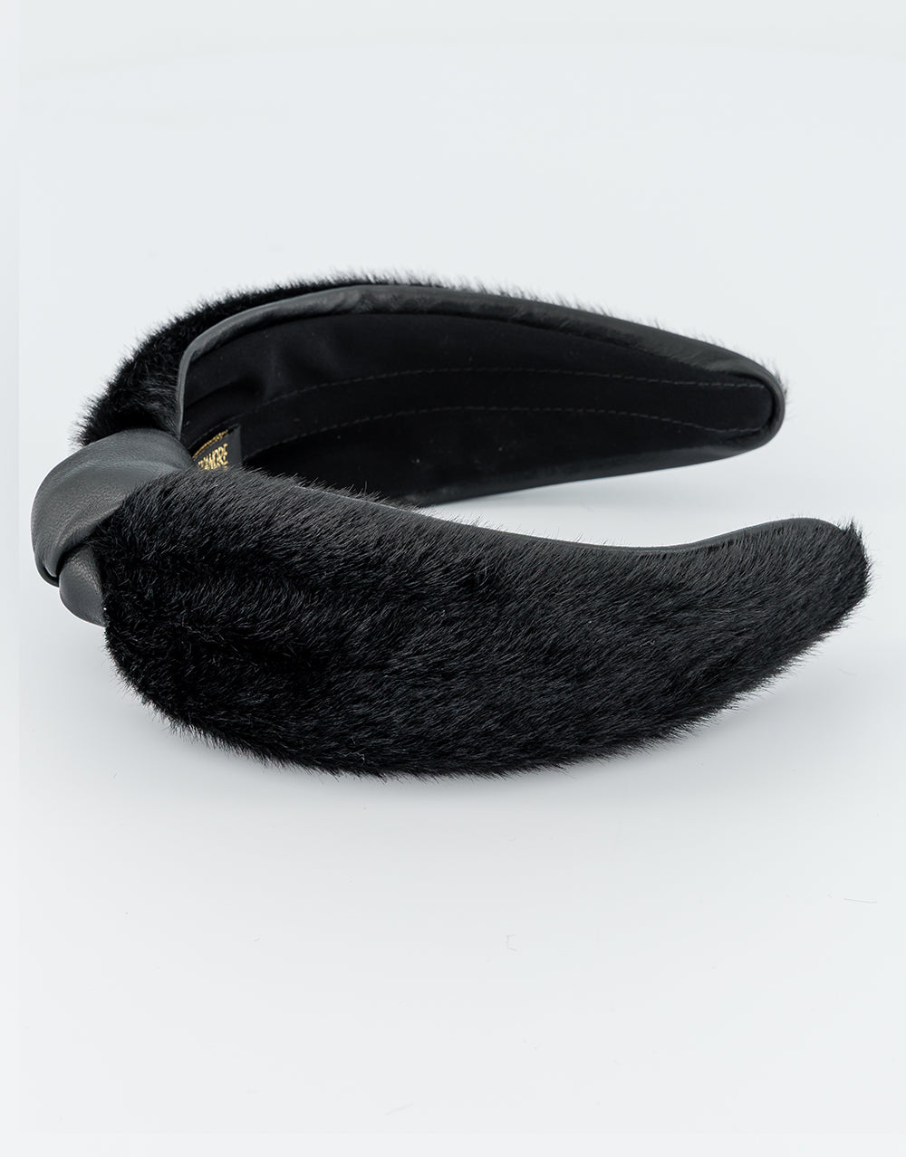 Blizzard Faux Fur and Leather Headband