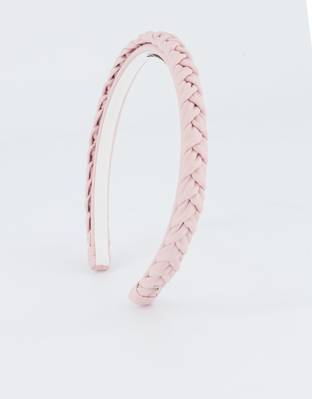 Braided suede leather headband