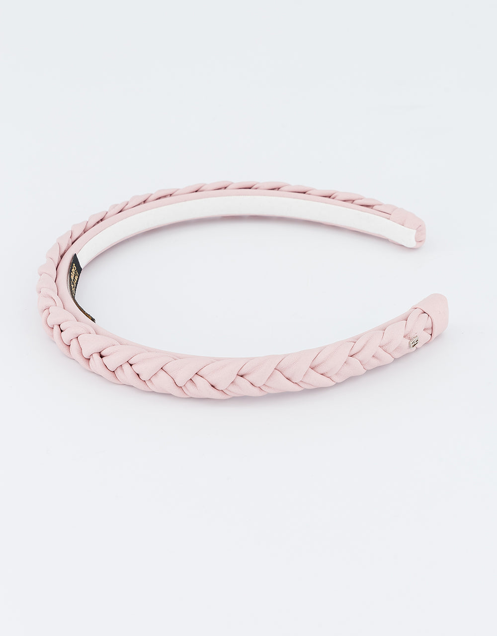 Braided suede leather headband