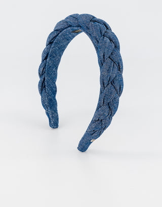 Sixtine denim headband