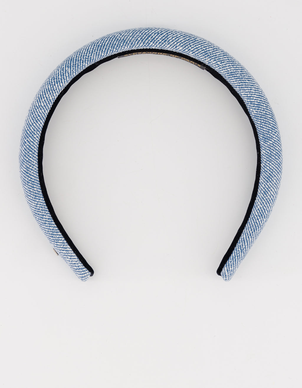 Aurore Boreales Denim Leather headband