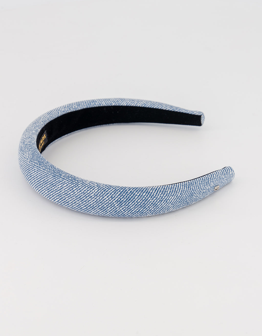 Aurore Boreales Denim Leather headband