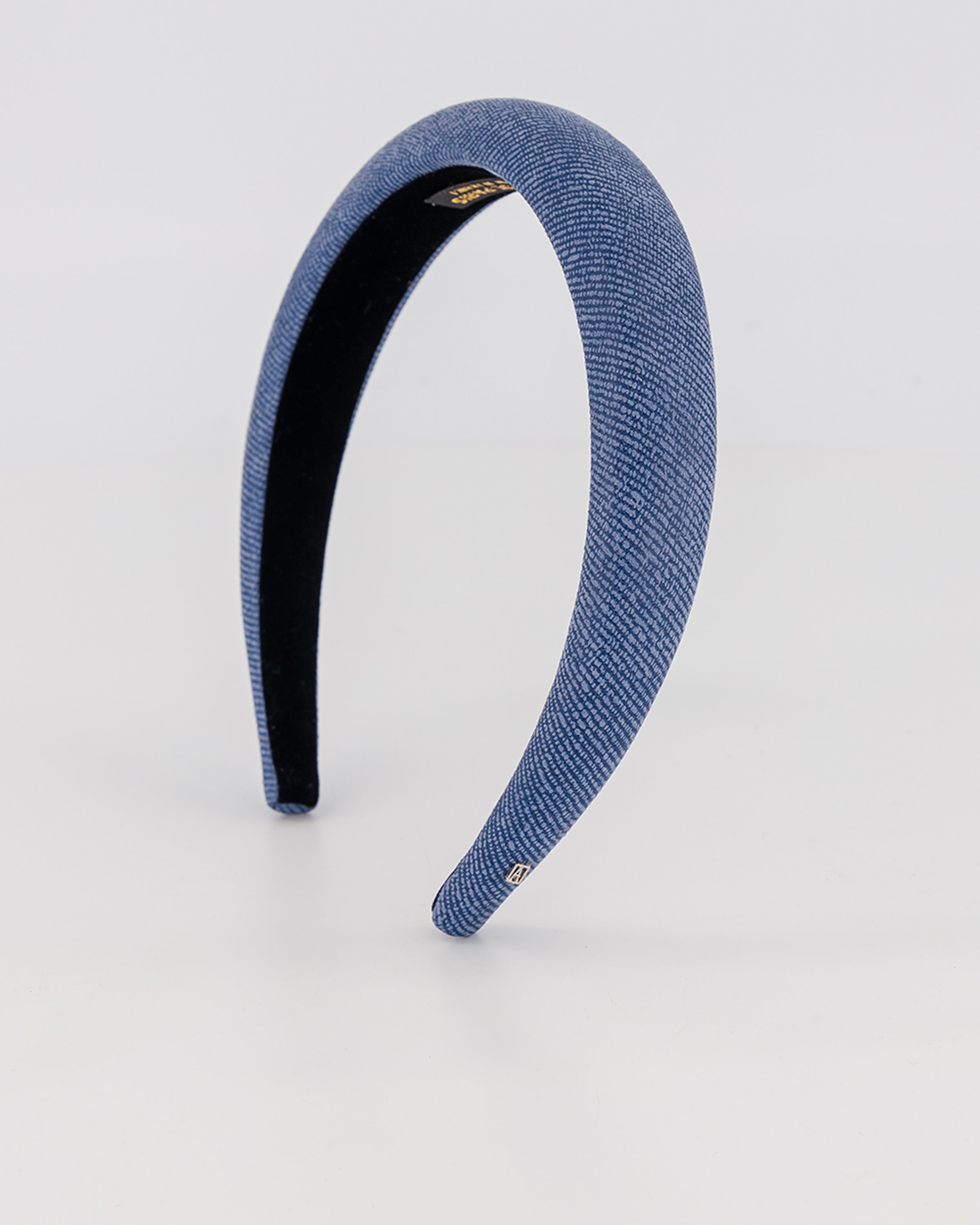 Aurore Boreales Denim Leather headband