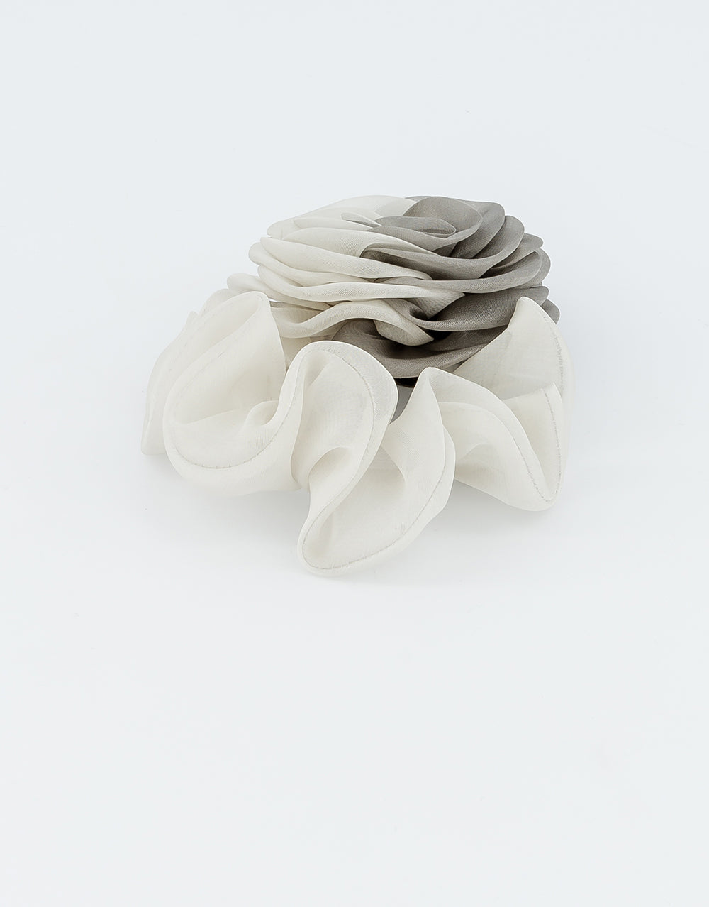 Perla silk flower hair tie