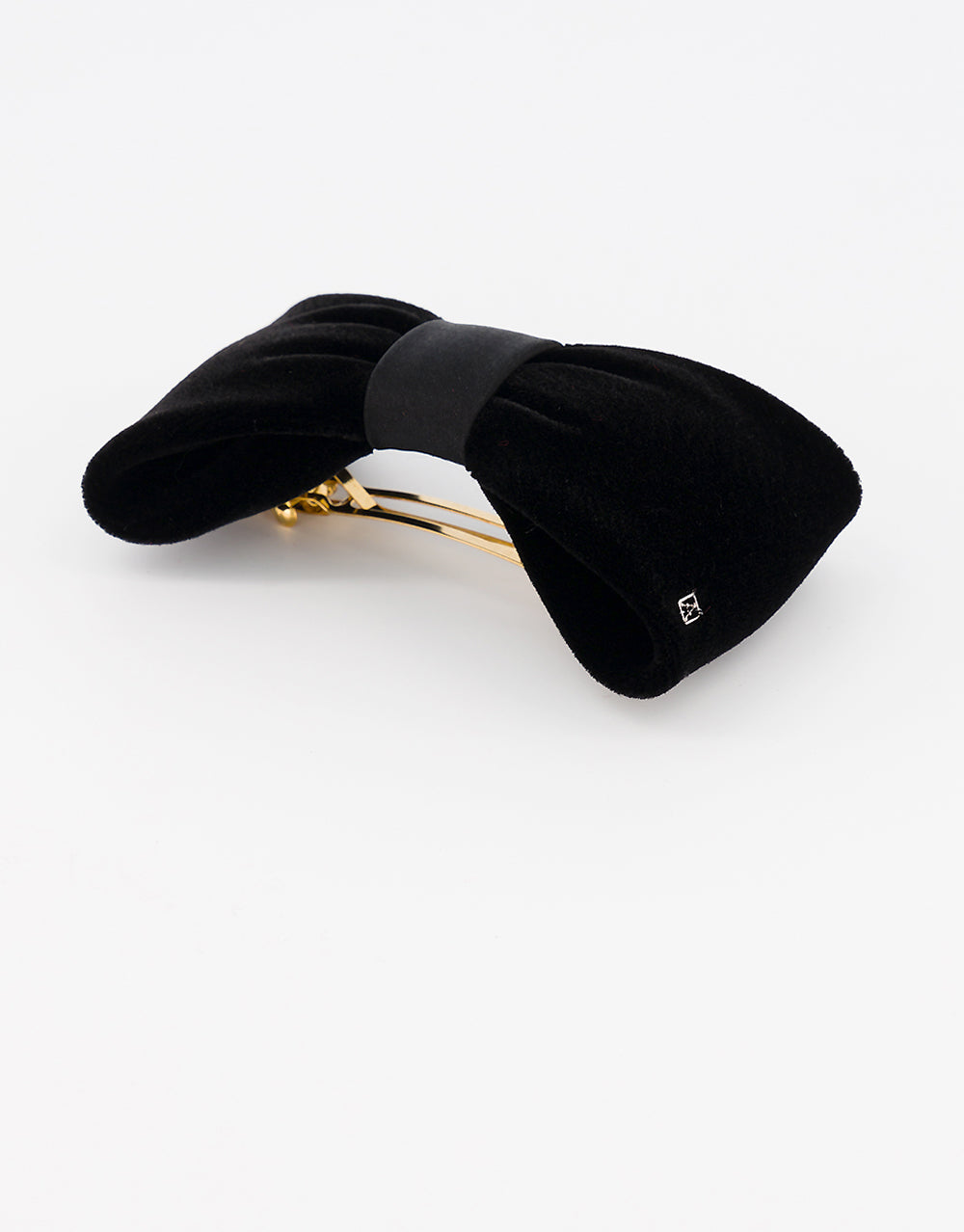 Josephine Velvet Bow Barette